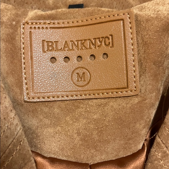 Blank NYC Tan Suede Leather Jacket - Picture 5 of 9